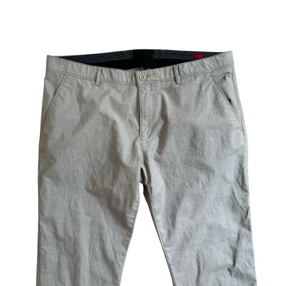 Roy Robson Men’s Trousers Cotton Light Gray Size 38 - Picture 3 of 8